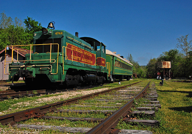 Image result for Eureka Springs Train Depot