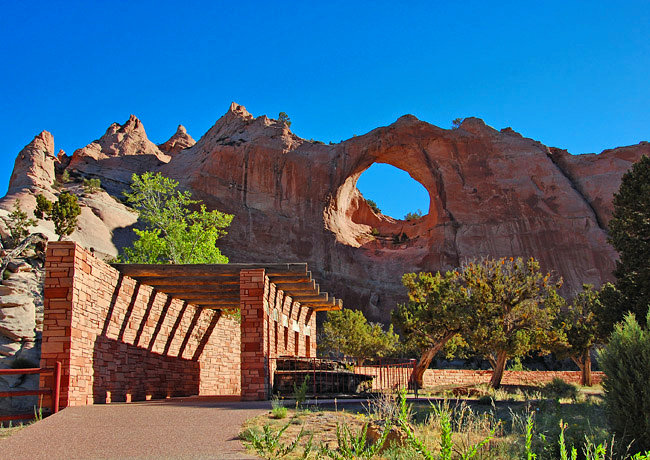 Window Rock - Window Rock Navajo Tribal Park and Veterans Memorial, Window Rock, Arizona