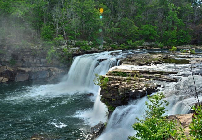 Little River Falls - Little River Canyon N.P., Fort Payne, Alabama