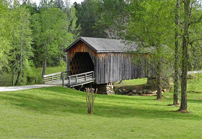 Auchumpkee Creek Covered Bridge - Upson County, Georgia