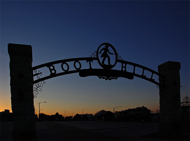 Boot Hill Entrance - Dodge City, Kansas