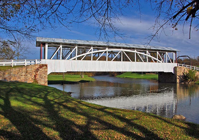Bowser Covered Bridge - Osterburg, Bedford County, Pennsylvania