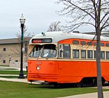 Kenosha Trolley - Simmons Island, Wisconsin