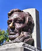 Lincoln's Bust - Lincoln Tomb and War Memorials SHS, Springfield, IL