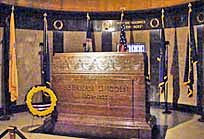 Art Deco Burial Room and Tomb  - Lincoln Tomb and War Memorials SHS, Springfield, IL