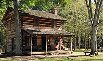 Logan Log House - Circa late 1700s, discovered in Greenwood, SC