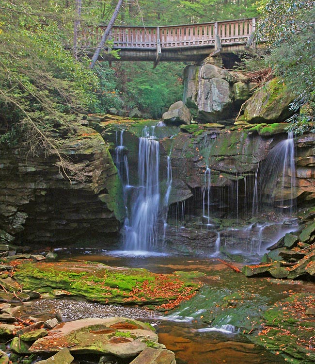 Elakala Falls - Blackwater Falls State Park, Davis, West Virginia