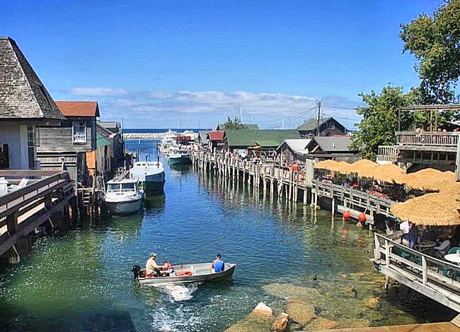 Fishtown Docks - Leland, Michigan