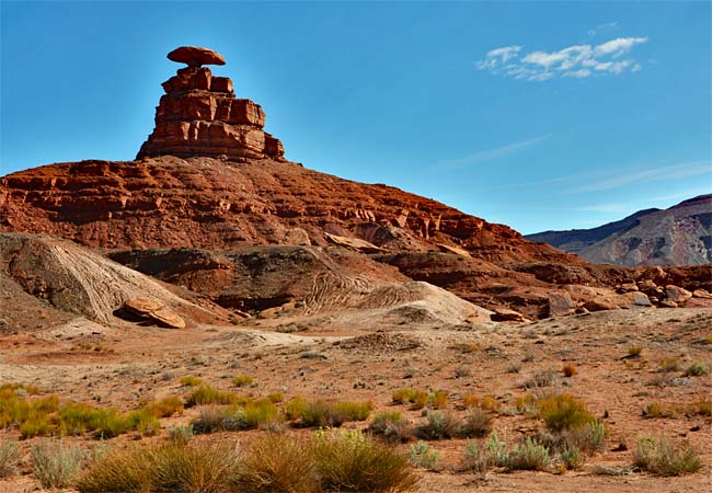 Mexican Hat Rock Formation - Mexican Hat, Utah