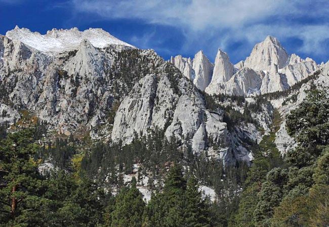 Mount Whitney (Upper Right) - Lone Pine, California