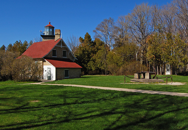 Eagle Bluff Lighthouse - Peninsula State Park, Fish Creek, Wisconsin