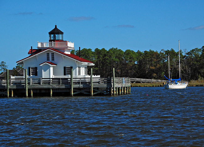 Roanoke Marshes Lighthouse - Roanoke Island, North Carolina