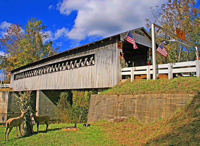 Root Road Bridge - Ashtabula County Bridge Tour - Ohio