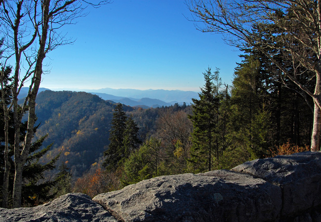 Webb Overlook -  Great Smoky Mountains National Park, North Carolina
