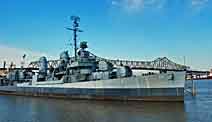 USS Kidd - Louisiana Memorial Plaza