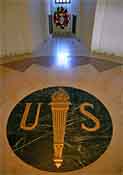 Veterans War Memorial Floor Inlay - Adams, Massachusetts