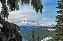 Mount Rainer from the PCT