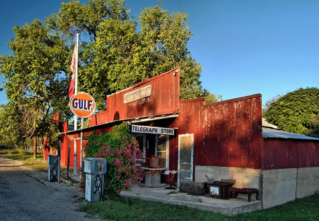 Telegraph Store and Post Office - Texas