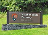 Parkway Sign - Natchez Trace Parkway, Tennessee