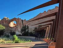 Sixteen Steel Bayonets - Navajo Tribal Park and Veterans Memorial, Window Rock, Arizona