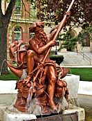 Neptune Fountain - Elkhart County Courthouse, Indiana
