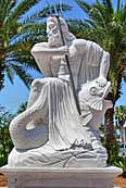 Neptune God of the Sea - St Armands Circle, Lido Key, Florida