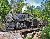 New Hope Railroad Steam Locomotive #40
