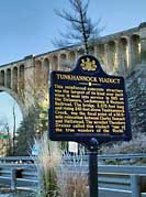 Historical Marker - Tunkhannock Viaduct, Pennsylvania
