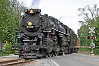 Nickle Plate Locomotive 765 - LaCrosse, Indiana