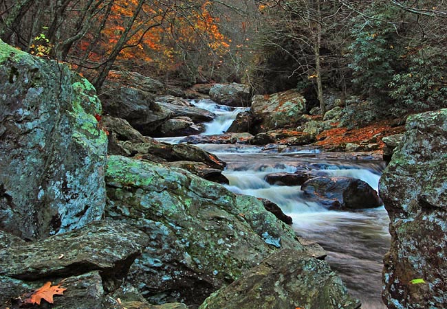 Cullasaja River Gorge - Mountain Waters Scenic Byway, North Carolina