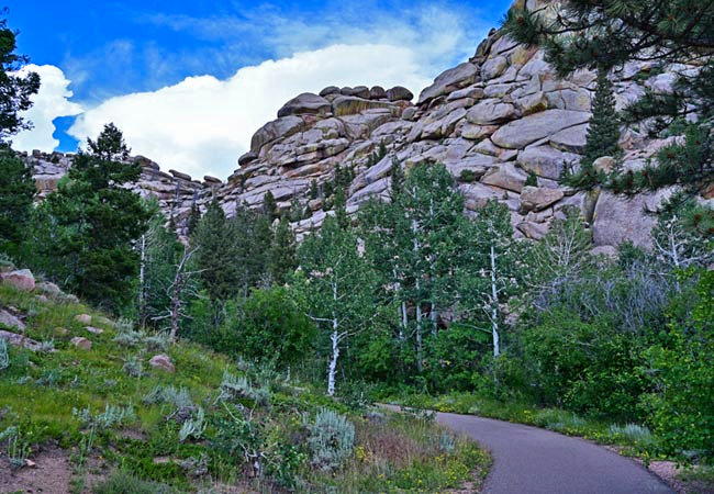 Canyon Path, Vedauwoo Recreation Area - Buford, Wyoming