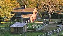 Old Sturbridge Village farm scene