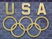 U.S. Olympic Training Site Olympic Logo