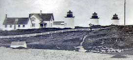 Original Three Sisters Lighthouses