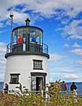 Owl Point Lighthouse - Rockland Harbor Maine