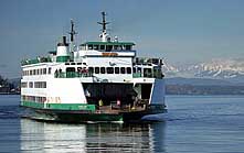 Puget Sound Ferry - San Juan Islands Scenic Byway, Washington