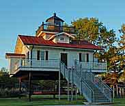 Roanoke River Lighthouse - Plymount, North Carolina