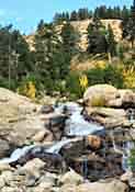 Horseshoe Falls- Alluvial Fan, Rocky Mountain National Park, Colorado