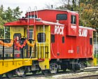 Rock Island Caboose - Boone & Scenic Valley Railroad, Iowa