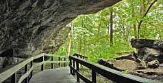 Cave Boardwalk - Russell Cave National Monument, Bridgeport, Albama