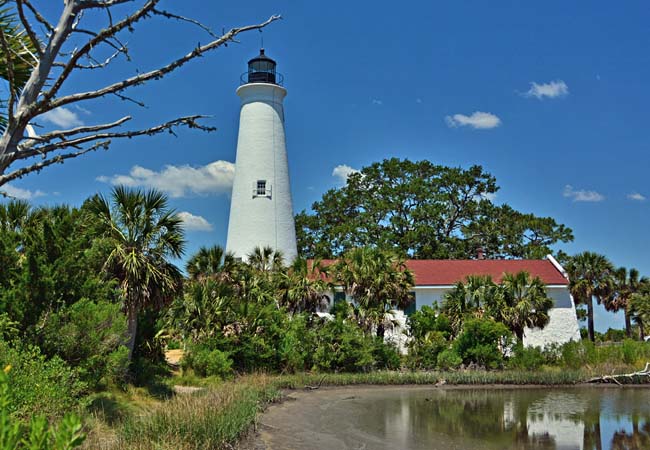St Marks Lighthouse - St Marks, Florida
