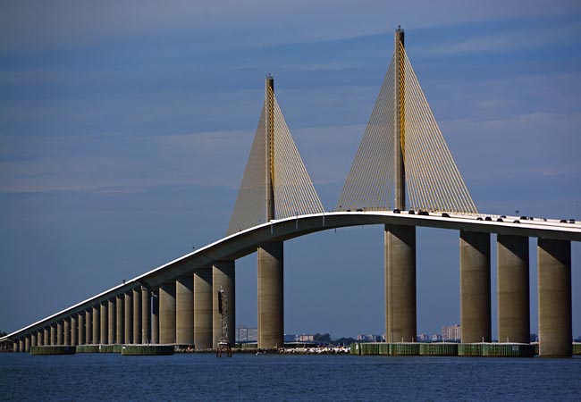Sunshine Skyway Bridge - St. Petersburg, Florida