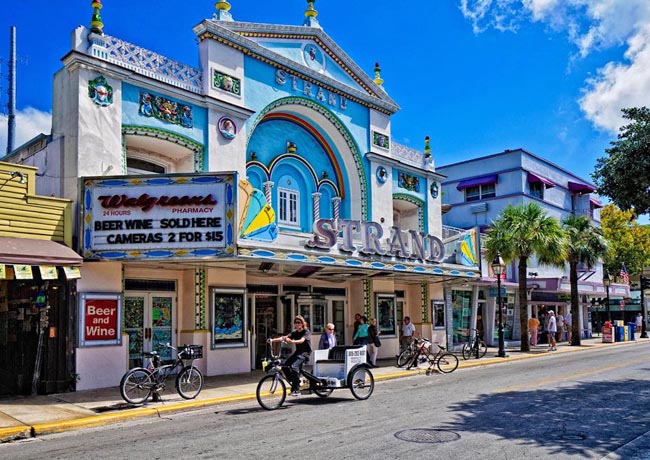 Duval Street Strand - Key West, Florida