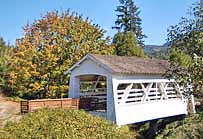 Sandy Creek Covered Bridge - Remote, Oregon