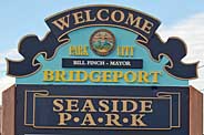 Seaside Park Sign - Bridgeport, CT