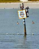 Cove Area No Wake Zone - Sebastion Inlet State Park, Melbourne Beach, Florida