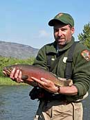 Cutthroat Trout Display - Yellowstone National Park