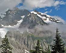 Mount Shuksan and Curtis Glacier - Mount Baker Wilderness, Washington