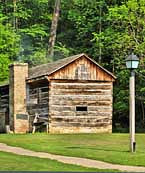 Pioneer Village Blacksmith Shop - Spring Mill State Park, Mitchell, IN