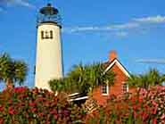 St George Light Station - St George Island, Florida
